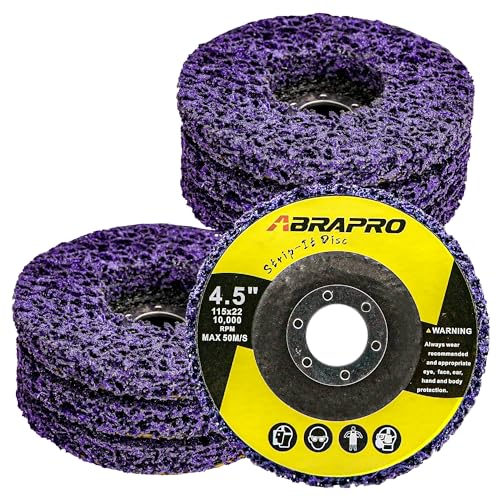 5 Pcs Strip Discs 4-1/2" x 7/8" Stripping Wheel for Angle Grinder - style: 4.5'' - 5 pcs
