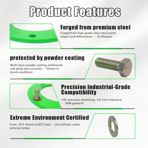 Mower Deck Spindle Reinforcement Ring Repair Plate for John Deere D100
