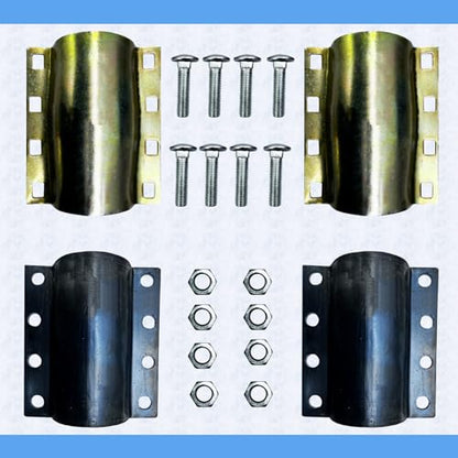 Water Pipe Repair Clamp for 3 inch Pipe(OD of The Applicable Pipe is 3.5 inch),Leak Sealer for Pipes and Plumbing,Suitable for PE/PPR Pipes,Steel Pipes,Iron Pipes - size: 3 inch