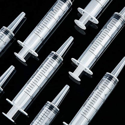 Boao 10 Pack Plastic Syringes Without Needle for Epoxy Resin,20 Ml - size: 20 ML