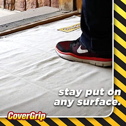 8 oz Canvas Safety Drop Cloth, 3.5' x 12' - size: 3.5X12, style: 8 oz