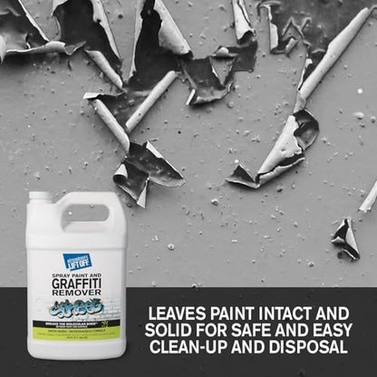 Lift Off Spray Paint & Graffiti Remover, 1 Gallon, 41201 (Pack of 4) - size: 128 Fl Oz (Pack of 4)