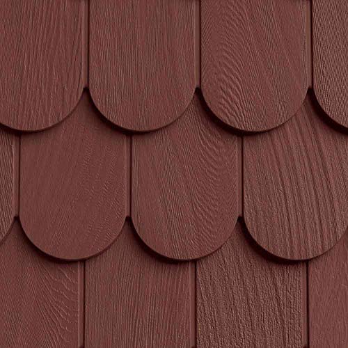 The Foundry Vinyl Round 6" Shapes - 1/2 Square - color: 278 Russet