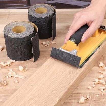 400 Grit Sandpaper Roll, Wet Dry Sanding Sheet 3-2/3" Wide 11 Yards - size: 400 Grit