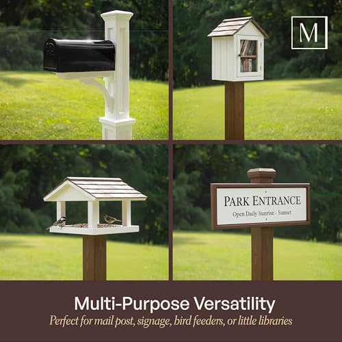 Mayne No-Dig Ground Anchor, 4x4 Post Anchor for Mailbox & Lamp Post