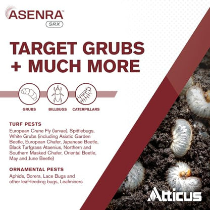 Atticus Asenra SRX (4oz) Chlorantraniliprole Grub/Armyworm Insecticide