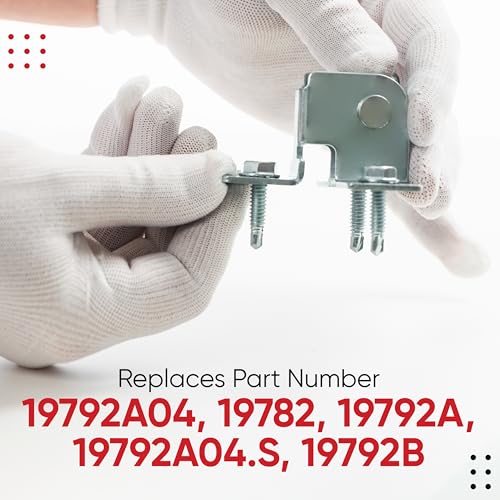 Garage Door Reinforcement Bracket - Garage Door Track Jamb Bracket J6, 8 Pack