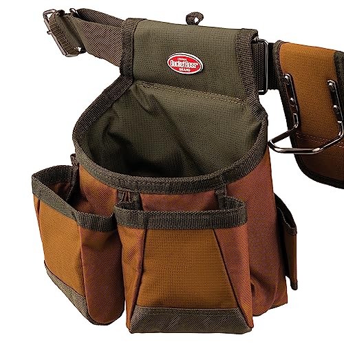 Bucket Boss 50200 Two Bag Tool Belt in Brown