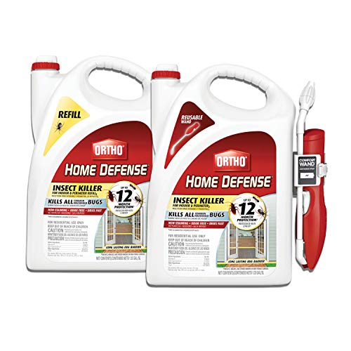 Ortho Home Defense Insect Killer for Indoor & Perimeter2 Bundle - color: Wand & Refill Bundle (1-Pack)