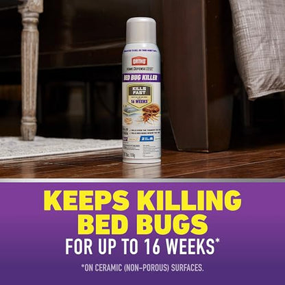 Ortho Home Defense Max Bed Bug Killer, Aerosol, 18 oz. - color: Aerosol