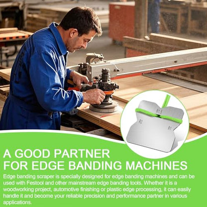 499749 Edge Banding Carbide Scraper for Trimming Smooth Curve Edges