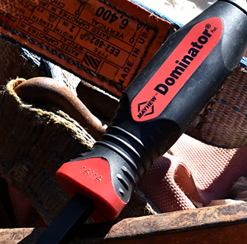 Mayhew Tools 14119 Dominator Pro Pry Bar, 48" Curved, Red - color: Red, size: 48" Curved