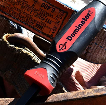 Mayhew Tools 14119 Dominator Pro Pry Bar, 48" Curved, Red - color: Red, size: 48" Curved