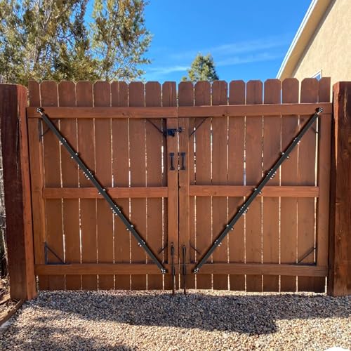 8' Telescopic Gate Brace,Extends from 52 to 98 Inches - size: 8' Telescopic (52" - 98")