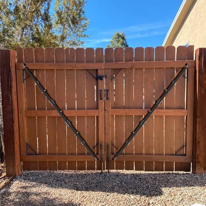 8' Telescopic Gate Brace,Extends from 52 to 98 Inches - size: 8' Telescopic (52" - 98")