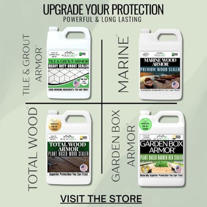 Seal It Green Xtreme BAMBOO Sealer| Plant-Based Wood Sealer | Deep Protection for Decks, Fences, Furniture & Outdoor Structures | Waterproof Exterior Treatment | 1 Gallon, Cedar - color: Cedar