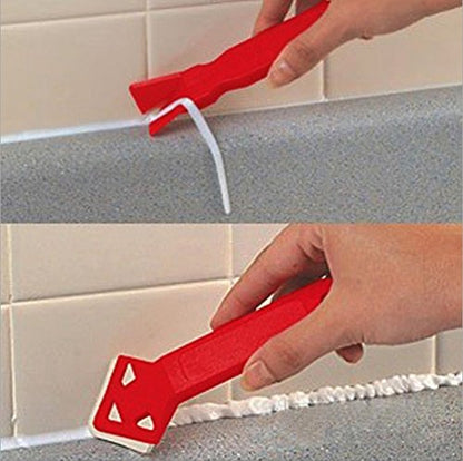 GOOCHAN 2-Piece Caulking Tool Kits,Caulking Smoother and Remover