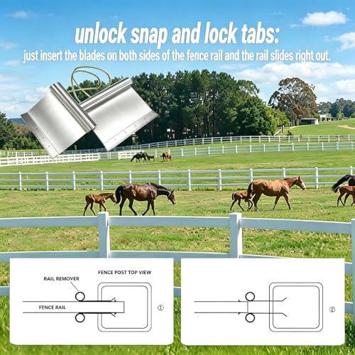 Vinyl Fence Rail Removal Tool, Fence Rail Removal Tool，Fence Removeral