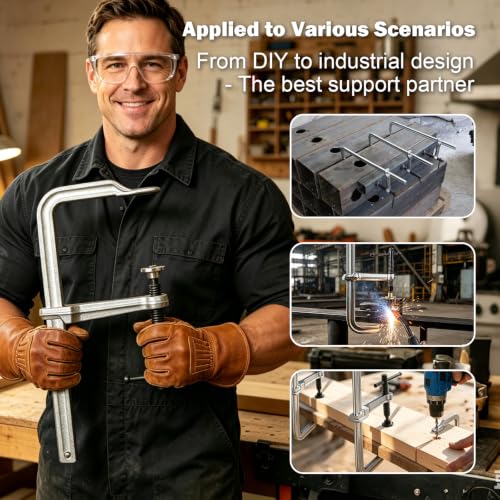9" Heavy Duty Hand Clamps for Woodworking