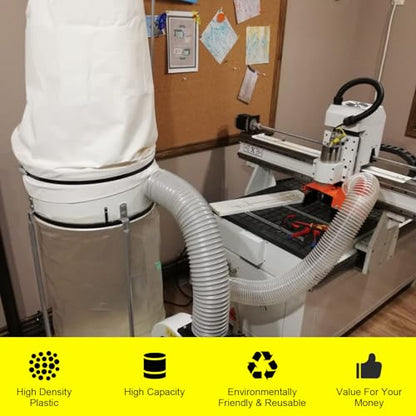 Dust Collector Bags For Harbor Freight Central Machinery 35 & 70 Gallon