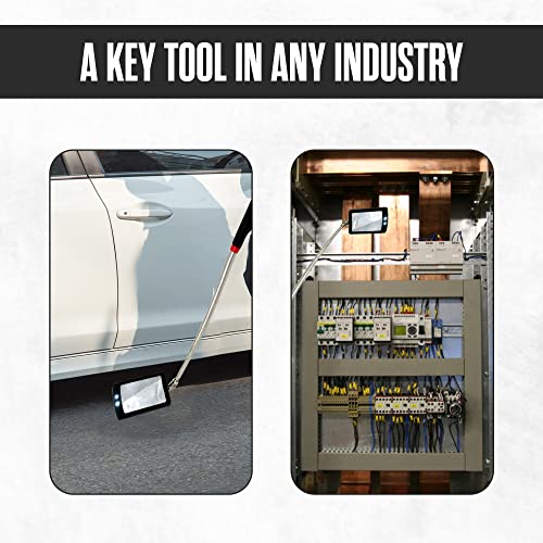 Inspection Mirror, Telescoping Mirror, Mechanic, Extendable, Welding, Small