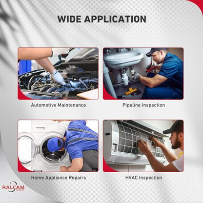 Ralcam Two-Way Articulating Borescope for iPhone&Android - size: 0.21-3.3FT