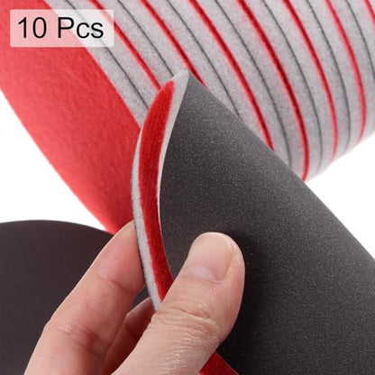 uxcell 10pcs 1000 Grit Sanding Sponge 5" Hook and Loop Sanding Disc - size: 5 Inch, style: 1000 Grit