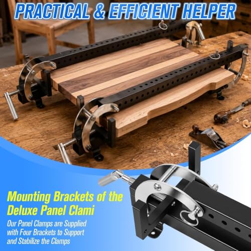 2 Pack 24 Inch Panel Bar Clamps, Fits Panels 24" width, 1/4 to 3" thickness