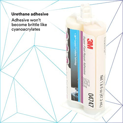 3M 04747-12PK Duramix Super Fast Adhesive - 50 ml (Pack of 6) - size: 12