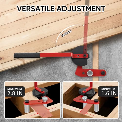 New-Design 2PCS Wood Deck Board Straightening Tool Bending Straightener
