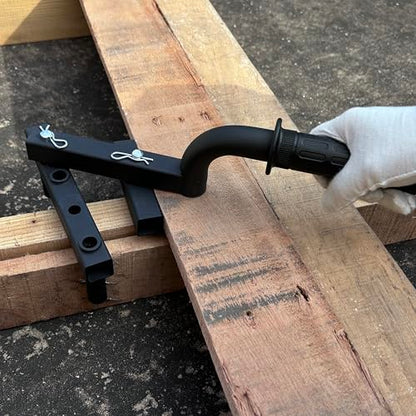 Decking Straightening Tool, Adjustable Deck Tool, Decking Tool Board Bender Straightening, Steel Straightening and Bending Boards, Universal Fit for Wood Decks Tightening up the Gap