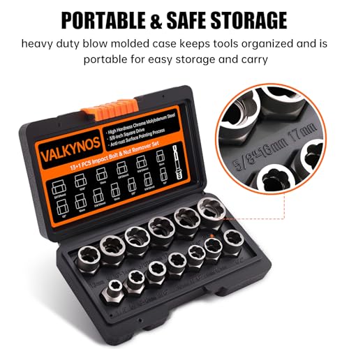 Valkynos Bolt Extractor Kit 14 Pcs