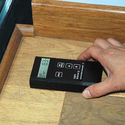 Lignomat Scanner D Pinless Moisture Meter - 3/4" Measuring Depth. Moister Meter for House, Wood, Drywall, Cabinet Making, Furniture, Flooring. Professional, Accurate and Easy-to-use.