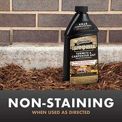 Spectracide Terminate Termite & Carpenter Ant Killer Concentrate 32 Oz, 6Pk