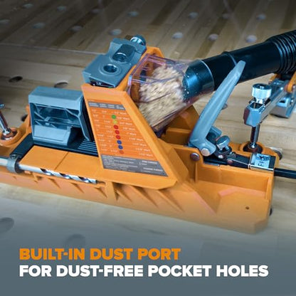 BORA Automatic Pocket Hole Jig Kit with 350 pc Screw Set - size: Auto Jig w/ 350pc Screw Set