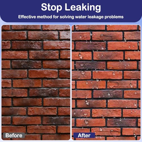 42OZ Transparent Waterproof Coating with Brush Invisible Waterproof Sealant