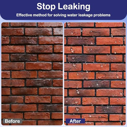 42OZ Transparent Waterproof Coating with Brush Invisible Waterproof Sealant