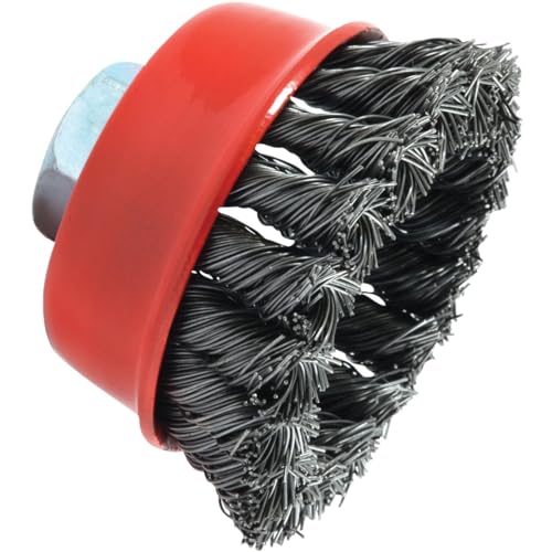 Forney 72757 2-3/4-Inch Knot Wire Cup Brush