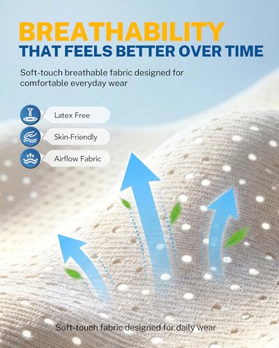Wrist Brace with Soft-Touch Fabric, Breathable Compression Support - color: Blue, size: L/XL
