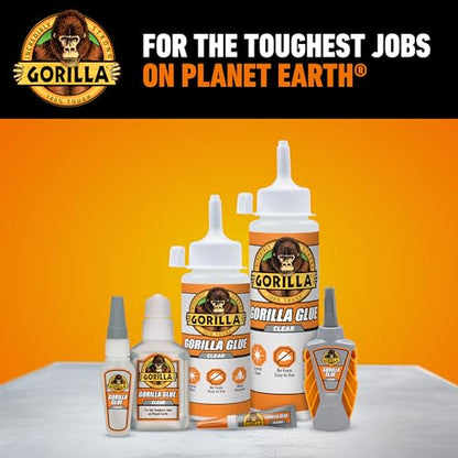 Gorilla Clear Glue, All Purpose, 1.75 oz Bottle - size: Bottle 1.75oz, style: Bottle 1 Pack
