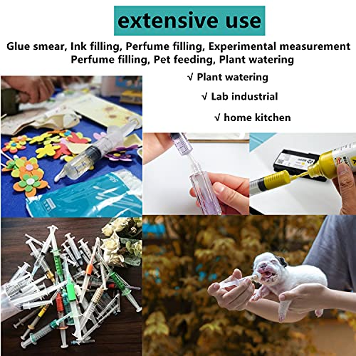 20 Pack Dispenser and 30ml+50ml Glue Bottle, 1ml, 3ml, 5ml, 10ml Glue Dispenser, 14ga, 16ga, 18ga, 20ga, 22ga, 25ga Accessories and Caps, for Ink, Epoxy, Woodworking, Craft, Liquid Dispensing - size: 20 Pack - 1ml, 3ml, 5ml, 10ml, 30ml, 50ml