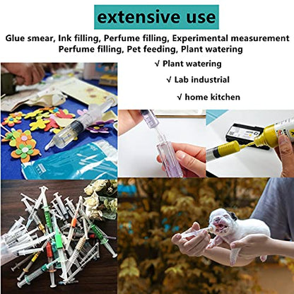 20 Pack Dispenser and 30ml+50ml Glue Bottle, 1ml, 3ml, 5ml, 10ml Glue Dispenser, 14ga, 16ga, 18ga, 20ga, 22ga, 25ga Accessories and Caps, for Ink, Epoxy, Woodworking, Craft, Liquid Dispensing - size: 20 Pack - 1ml, 3ml, 5ml, 10ml, 30ml, 50ml