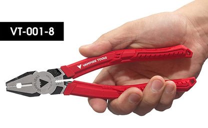 VAMPLIERS 8" Stripped Screw Extractor Pro Linemans Pliers Gift Box Set - style: VT-001-8GS