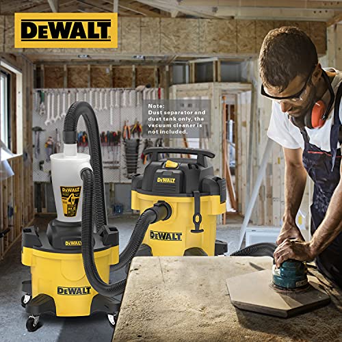 DEWALT 6 Gallon Dust Separator for Wet/Dry Shop Vacuums,DXVCS002