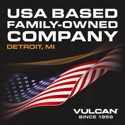 VULCAN Logistic Strap for E Track - Ratchet Style - 16 Foot - 6 Pack - Gray - 1,333 Pound Safe Working Load