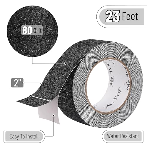 Mr. Pen- Grip Tape, 2 Inch, 23 Feet, Anti Slip/Non Skid Tape, Grip Tape - size: 2 Inch, 23 Feet