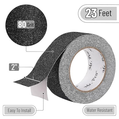 Mr. Pen- Grip Tape, 2 Inch, 23 Feet, Anti Slip/Non Skid Tape, Grip Tape - size: 2 Inch, 23 Feet