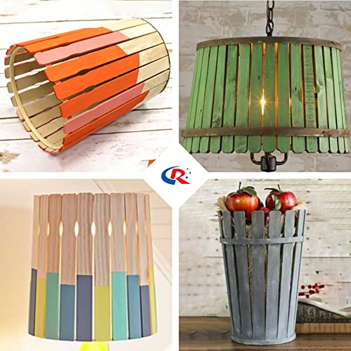 5 Gallon Paint Stir Sticks Bulk 17 inch, 10pc Wooden Paint Stirrers Mixing Paint, Large Popsicle Sticks for Crafts - color: Pack of 10, size: 17 inch