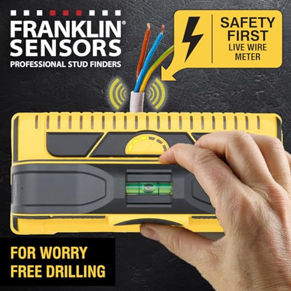 Franklin Sensors ProSensor M210 13-Sensor Stud Finder, Live Wire Detection - color: yellow