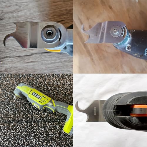 XXGO 6 Pcs Multitool Shingle Cutting Knife Hook Blade for Oscillating Tool - size: Multi Tool Knife Blade - 6 Pcs